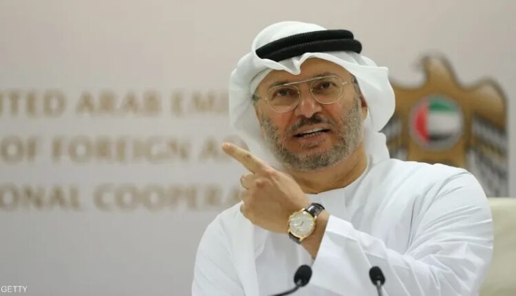 المستشار الدبلوماسي لرئيس دولة الإمارات أنور قرقاش