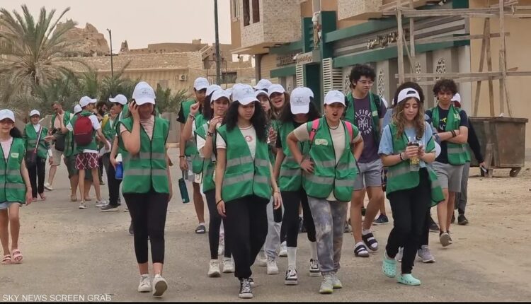 جانب من الحملات البيئية في مصر