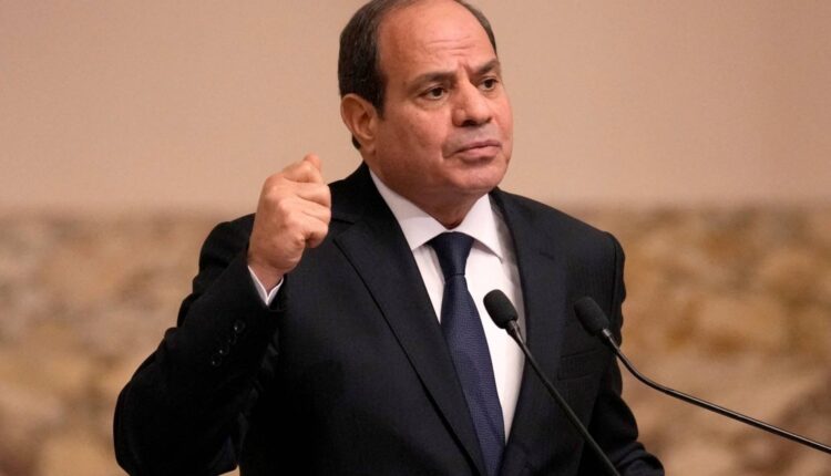 الرئيس المصري عبدالفتاح السيسي